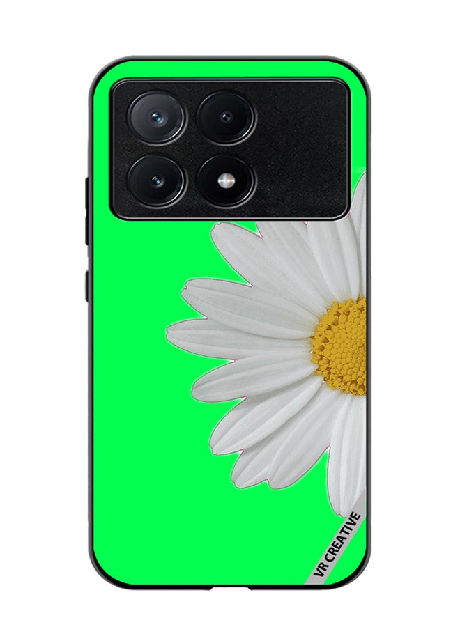 VR CREATIVE Protective Case Cover For Xiaomi Poco X6 Pro Daisy Design Multicolour - Image 1