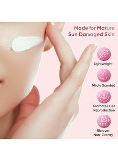 BIO JOUVANCE PARIS Rejuvenating Night Cream 1Oz / 30Ml For Mature/Sun Damaged Skin Anti Aging Face Moisturizer Hydrating Lotion Daily Facial Skin Care Treatment Regimen Made In France  - Image 4