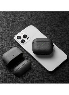 JDK AirPods Case Protective Liquid Silicone Skin Cover Case Compatible With Apple AirPods Pro 2 Black  - Image 3