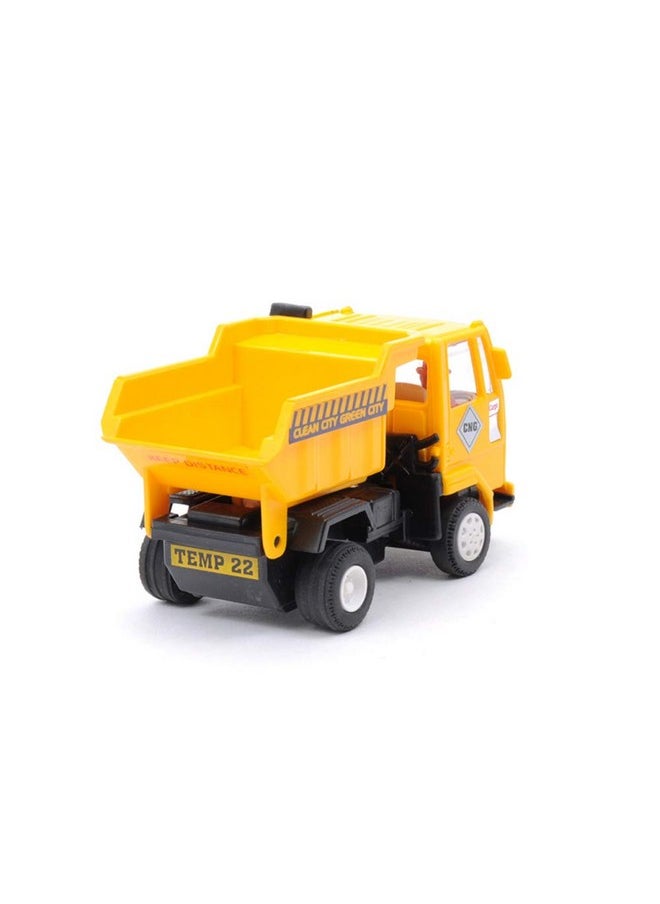 Amazhub - AmazHub CNG Dumper Truck|Pull Back Action Car Toy|Miniature Toy Pull Back car for 3 Years (Multi Color) - Image 1