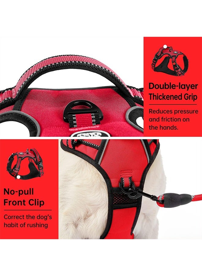 1 قطعة من مقود الكلاب القابل للسحب التلقائي تلسكوبي شريط الكلب، شريط الحيوانات الأليفة 5 م/16.40 قدم متين ومريح، مع مقبض غير قابل للانزلاق، مناسب للكلاب الصغيرة والمتوسطة الحجم (لون عشوائي) - Image 3