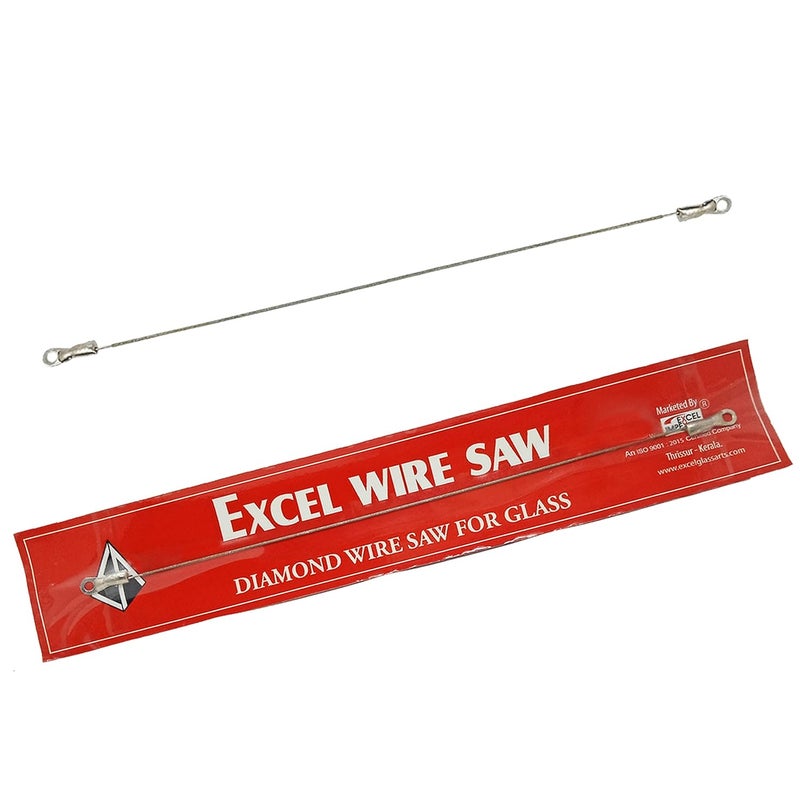 EXCEL IMPEX Excel Diamond Wire Hand Saw for Glass, Hard and Brittle Materials - Image 1