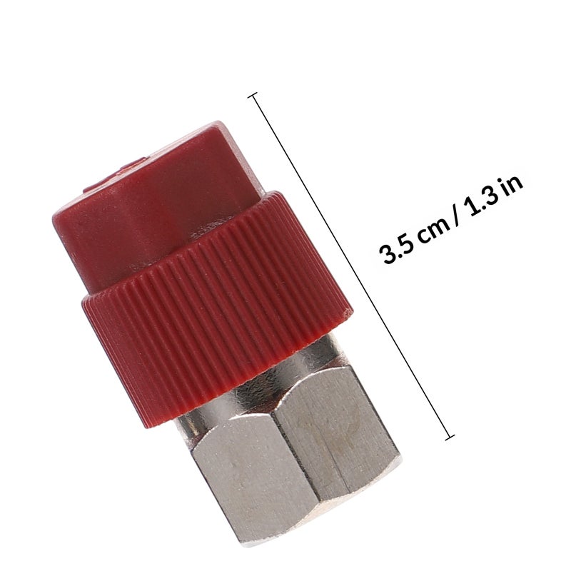 2 Pcs Conversion Quick Connectors Couplers for Car Air Conditioning - Image 2