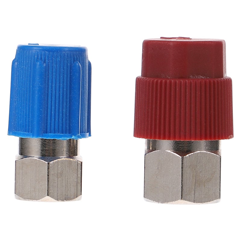2 Pcs Conversion Quick Connectors Couplers for Car Air Conditioning - Image 1