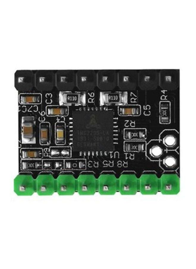NIBEMINENT Stepper Motor Driver With Heat Sink For 3D Printer Part Black/Silver/Green  - Image 5
