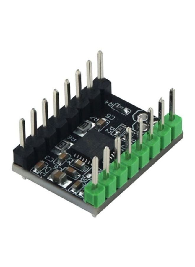 NIBEMINENT Stepper Motor Driver With Heat Sink For 3D Printer Part Black/Silver/Green  - Image 4