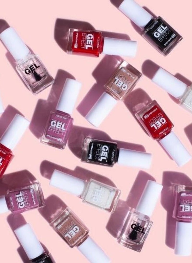 Collection طلاء أظافر جل تأثير اللمعان - سترة جلدية - Image 4