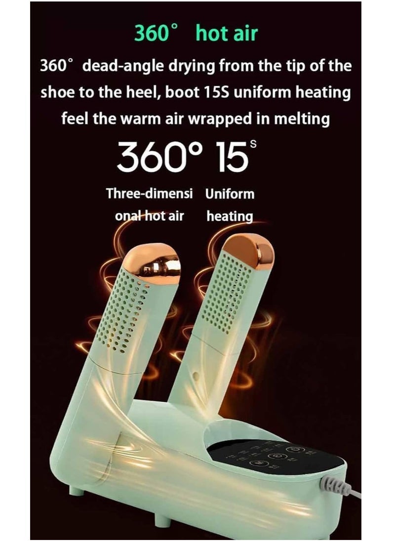 JAJEEK Electric Ski Boot Dryer with Adjustable Drying Rack – Timer Options (30/60/120/180 Minutes), Gloves Dryer & Sneaker Shoes Warmer, Ideal for Ski Boots, Snowboard Boots, Gloves, and Shoes, Fast & Efficient Drying for Winter Gear, Portable & Compact  - Image 2