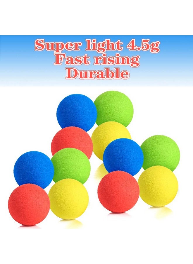 Pllieay 12 Pieces 2.4 Inch Soft Foam Balls Lightweight Mini Indoor Toys Play Balls for Safe Fun, Bright Colors, Birthday for Boys and Girls - Image 3