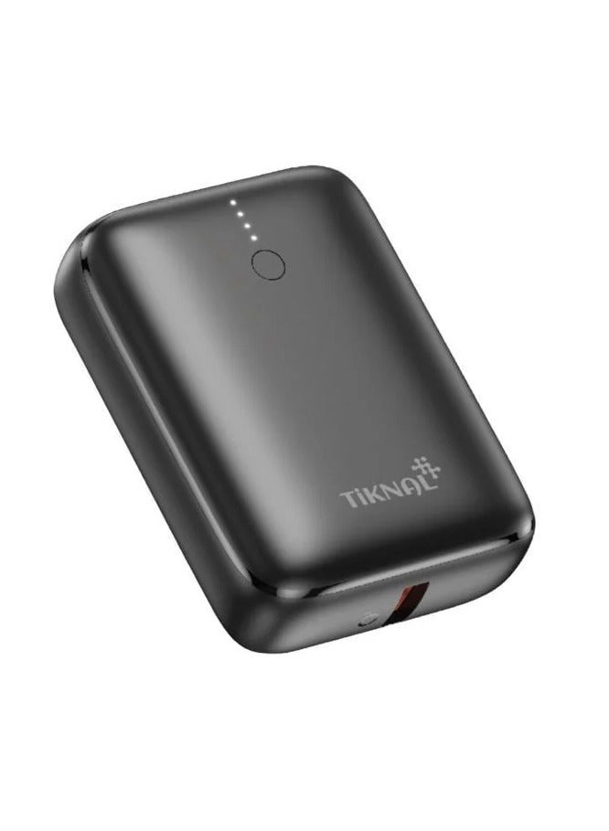 Tiknal 10000mAh Power Bank with 20W Fast Charging, PD and QC3.0 Technology - Compact Design and Superior Power - Image 1
