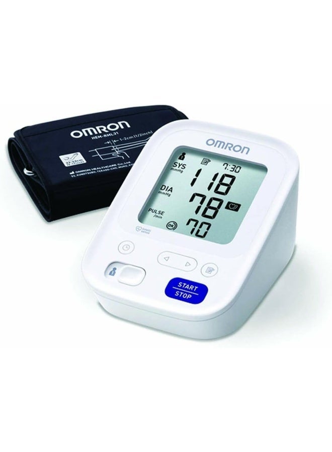 Omron M3 Automatic Blood Pressure Monitor - HEM-7154-E - White