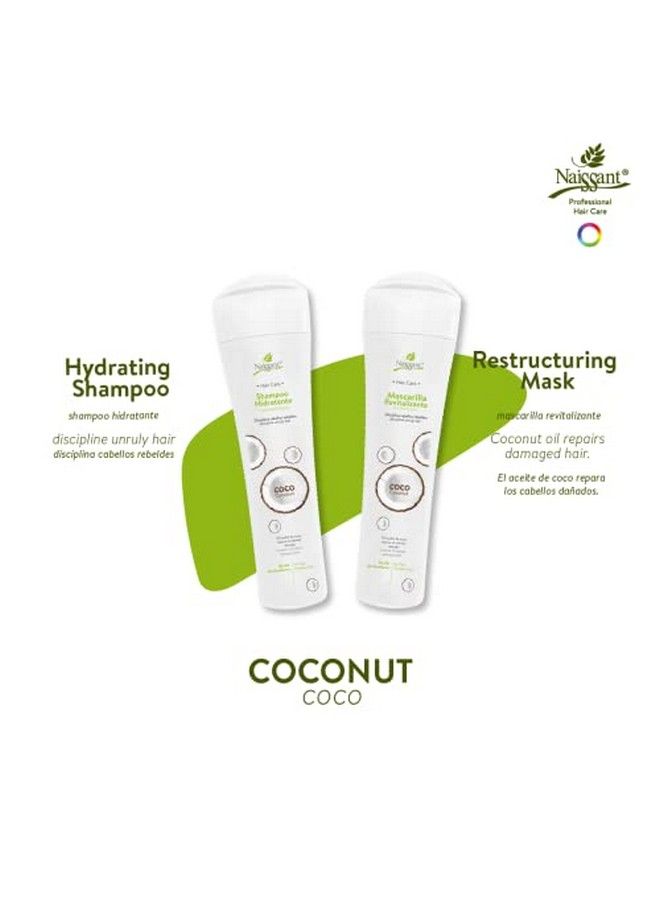 Naissant Professional Coconut Treatment Mask.Hydrating Moisturizing Protector And Repairing Dry And Coarse Hair I For Color Treated And L Hair I Without Salt And Parabens (10.1 Fl Oz) - Image 4