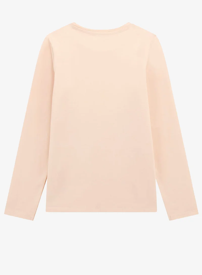 GUESS Kids Slogan Crew neck T-Shirt