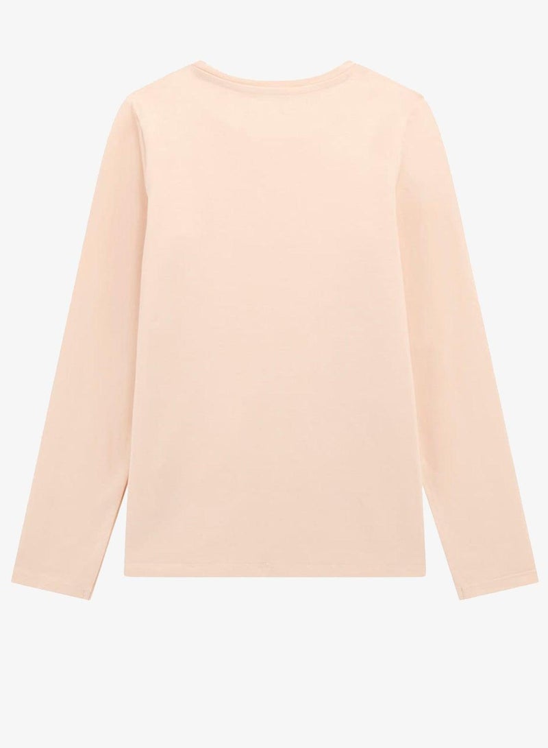 GUESS Kids Slogan Crew neck T-Shirt - Image 3