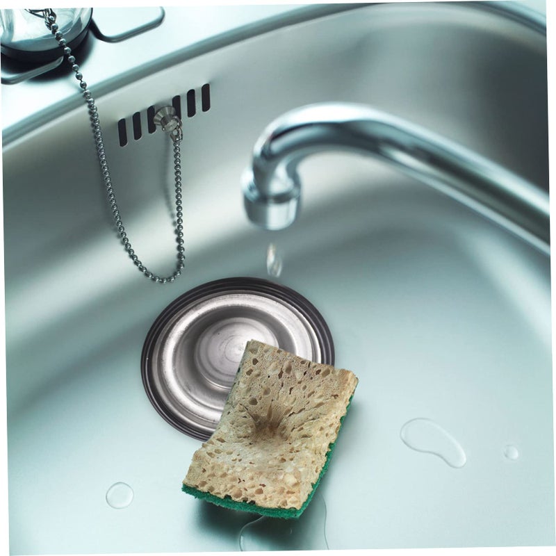2 Pack Stainless Steel Sink Garbage Disposal Flange Stopper 114mm Easy Install Kitchen Drain - Image 5