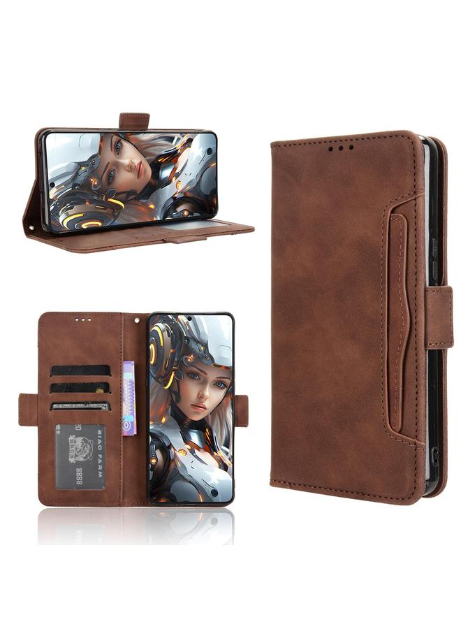 زبون جراب هاتف Cubot Max 5 مصنوع من الجلد وملمس جلد العجل وفتحات للبطاقات - Image 1