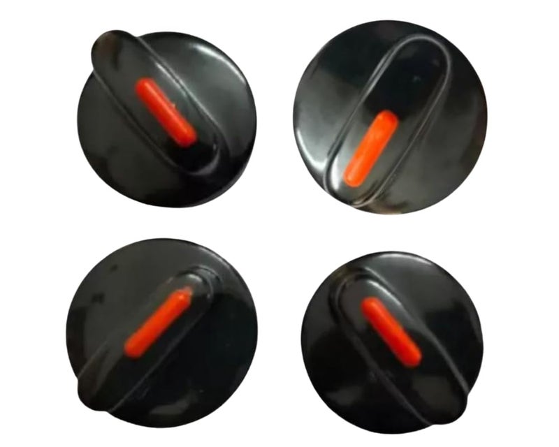 SUN FLASH مقابض موقد الغاز 4 قطع - رمز الطراز 148 متوافقة مع بريستيج، باترفلاي، أusha، سوريا، صن فليم، سوبر فليم موقد الغاز، والمزيد (عبوة من 4 رمز الطراز 09) - Image 2