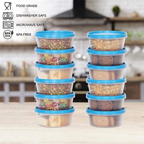 Cutting EDGE Nesterware Food Storage Container for Pulses Sugar Tea Cereals 500ML Blue 12 - Image 3