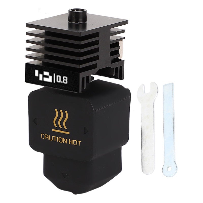 Assembled 3D Printer Hot End Kit With 0 8mm Hardened Steel Nozzle For A1mini H2D H2D Combo - Image 2