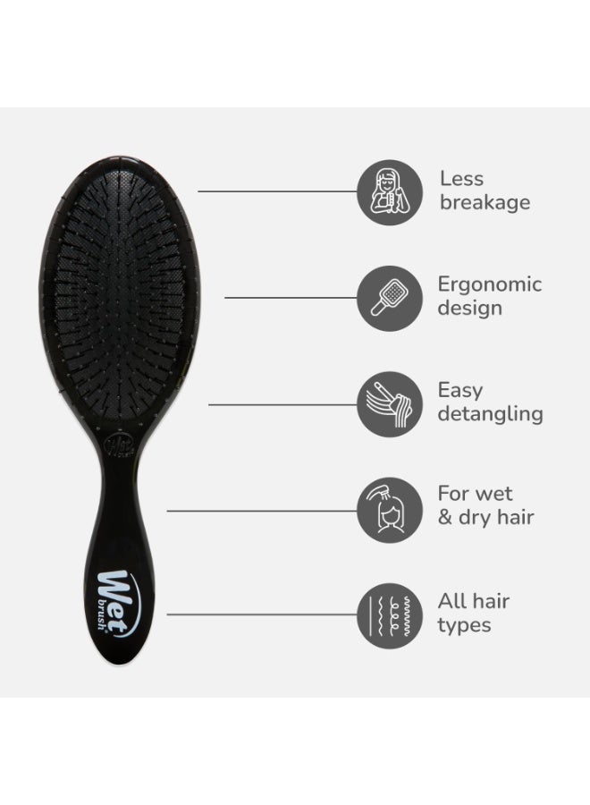 Wet Brush Original Detangler, Black - Image 3