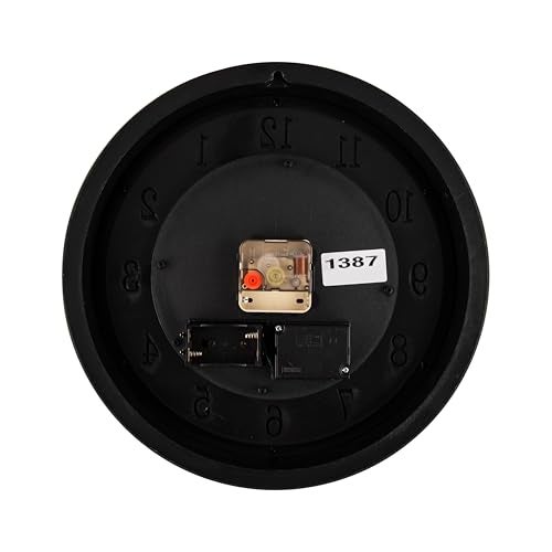 Bosco Non-Ticking Silent, Copper Brown Frame, 3D Moving Mechanism Design, 33 CM, Modern Decorative Gear Wall Clock for Home, Living Room, Bed Room, Office and Kitchen I BWC-1901 - Image 2