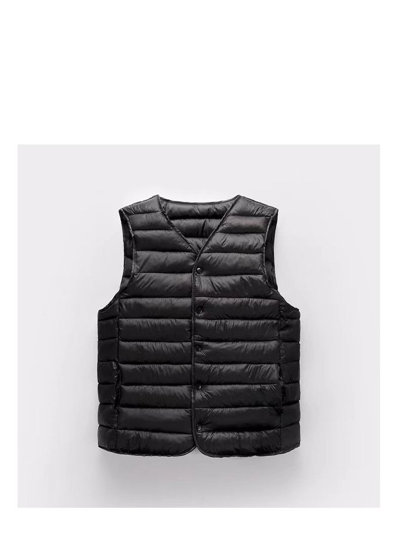 Loquat - Autumn Winter Fashion Simple Sleeveless Thermal Vest - Image 1