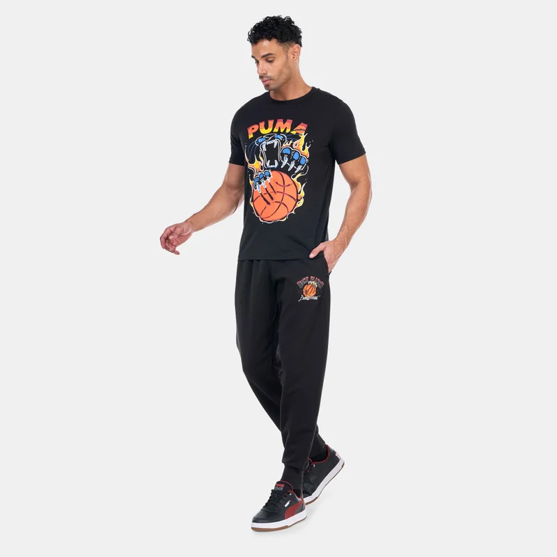 PUMA Men's Booster Basketball Graphic Sweatpants