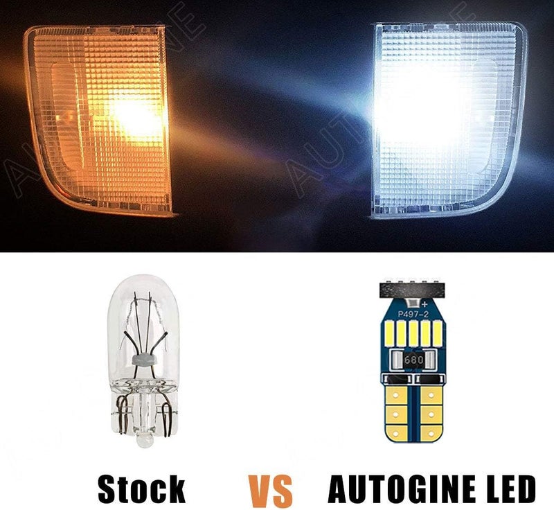 AUTOGINE 11 Piece White Interior LED Lights Kit for Ford F150 2004-2008 - Image 2