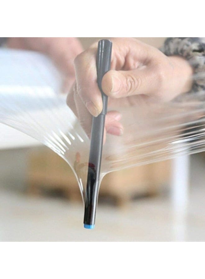 Heavy Duty Clear Thick Shrink Film Cling Roll, Durable Plastic Pallet Wrapping - Image 4