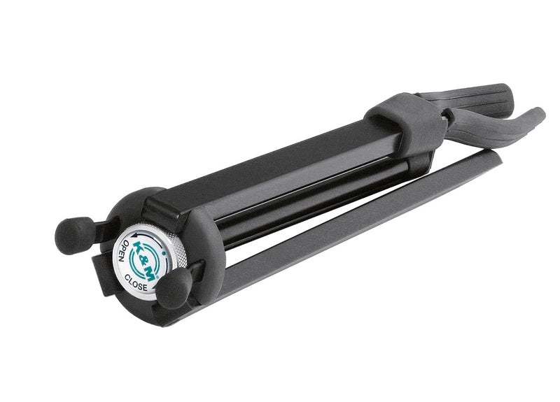 KM حامل ساكسفون كونيغ & ماير جاز في الجرس ثلاثي الأرجل 14335.000.55 | درجة احترافية لجميع الموسيقيين | خفيف الوزن ومضغوط | قاعدة تينور مستقرة وآمنة | صنع في ألمانيا باللون الأسود - Image 3