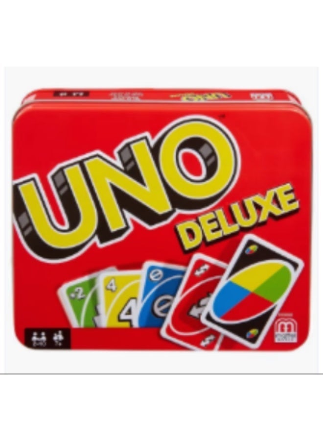 ماتيل جيمز UNO: لعبة ورق كلاسيكية (إصدار صندوق الصفيح المميز)