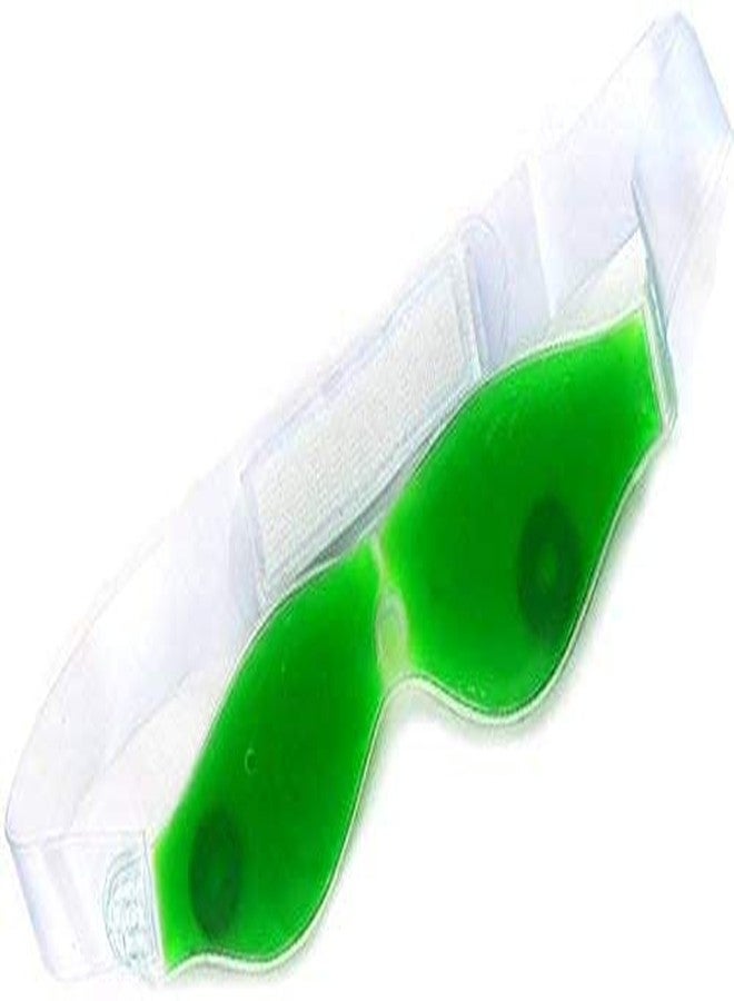 NEEV ENTERPRISE Aqua Cooling Gel Relaxing Eye Mask for Dark Circles, Dry Eyes, Cooling Eyes, Pain Relief, Redness, Eye Patches, Sleeping Cool Pad Suitable for All Family Members (Pack of 2, Green) - Image 2