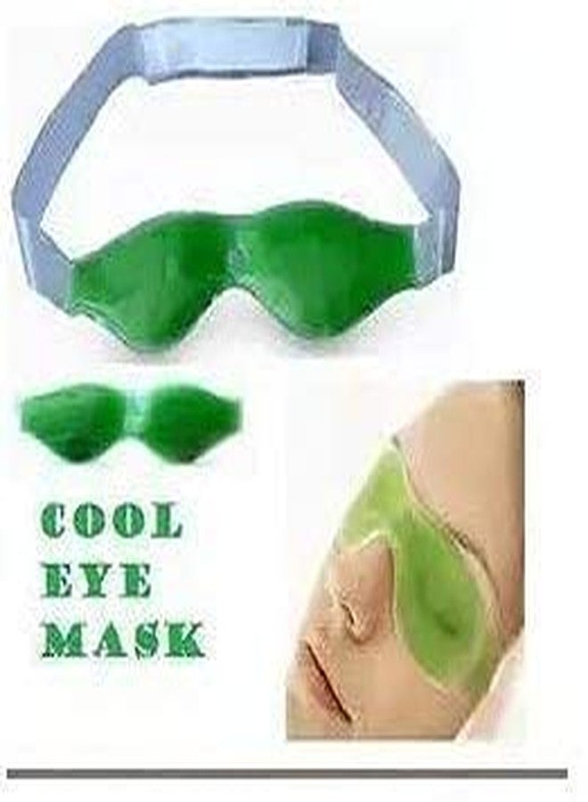 NEEV ENTERPRISE Aqua Cooling Gel Relaxing Eye Mask for Dark Circles, Dry Eyes, Cooling Eyes, Pain Relief, Redness, Eye Patches, Sleeping Cool Pad Suitable for All Family Members (Pack of 2, Green) - Image 4