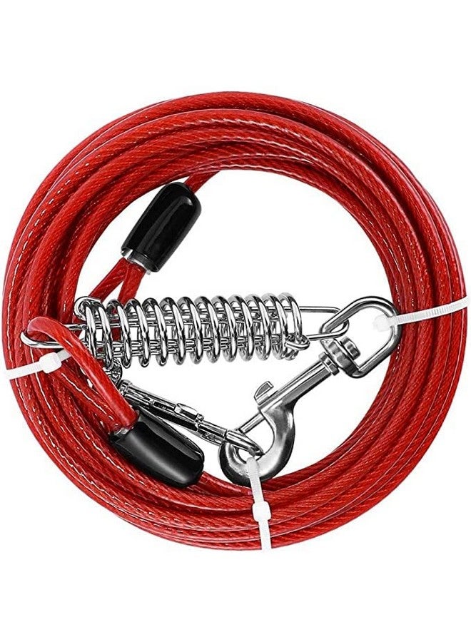 كابل ربط ثقيل للكلاب حتى وزن 125 رطلاً، بطول 20 قدمًا للكلاب الكبيرة والكبيرة - Image 1