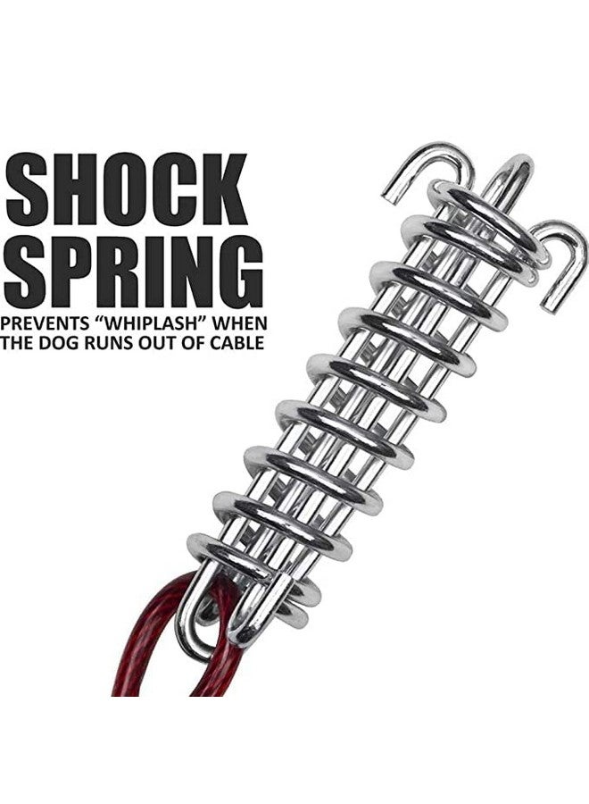 كابل ربط ثقيل للكلاب حتى وزن 125 رطلاً، بطول 20 قدمًا للكلاب الكبيرة والكبيرة - Image 3