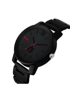 Relish Relish Rubber Analogue Men's Watch(Black Dial Black Colored Strap)  - Image 2