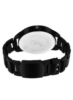 Relish Relish Rubber Analogue Men's Watch(Black Dial Black Colored Strap)  - Image 5