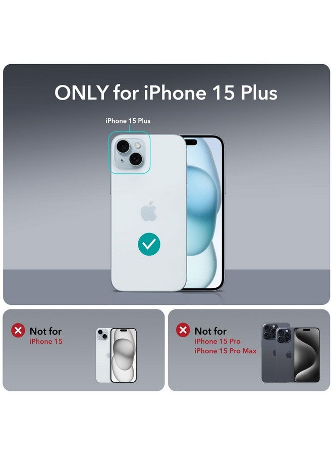 ESR ESR for iPhone 15 Plus Case, Compatible with MagSafe, Military-Grade Protection, Yellowing Resistant, Scratch-Resistant Back, Magnetic Phone Case for iPhone 15 Plus, Classic Series, Clear Blue  - Image 1