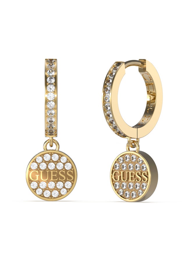 GUESS Ladies Gold Earrings