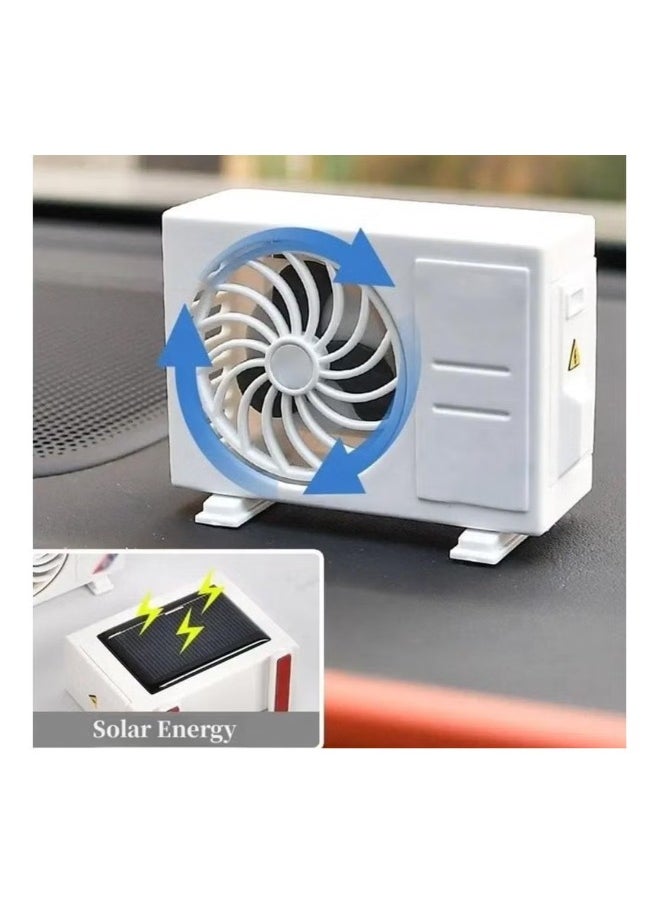 ACLIX Car Solar Powered Air Fresheners Essential Oil Diffuser Car Decorations Durable Air Conditioner Appearance for Men Women  - Image 3
