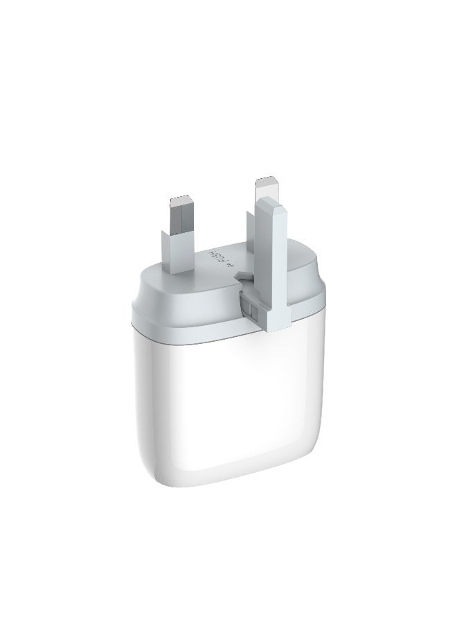 USB C Plug 20W Ultra-Compact Dual-Port USB C Charger - Image 3