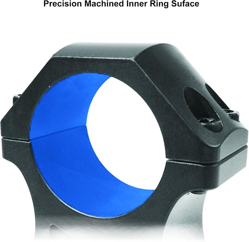 UTG Pro US Made 30mm/2PCs High Profile POI Picatinny Rings - Image 3