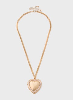 ELLA 2 Pack Mix Heart Pendant Necklace  - Image 2