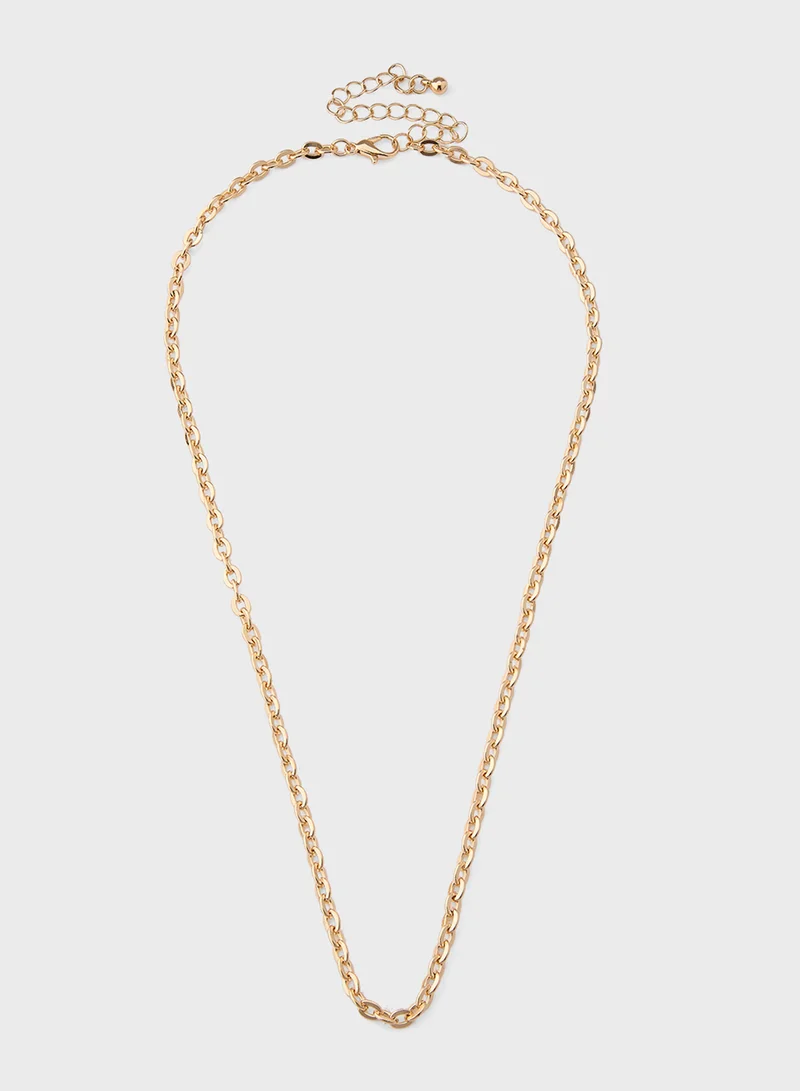 ELLA 2 Pack Mix Heart Pendant Necklace
