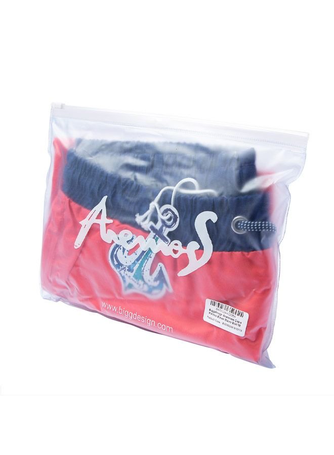Anemoss Anchor Men Swim Shorts with Elastic Drawstring Waistband Medium - Image 4
