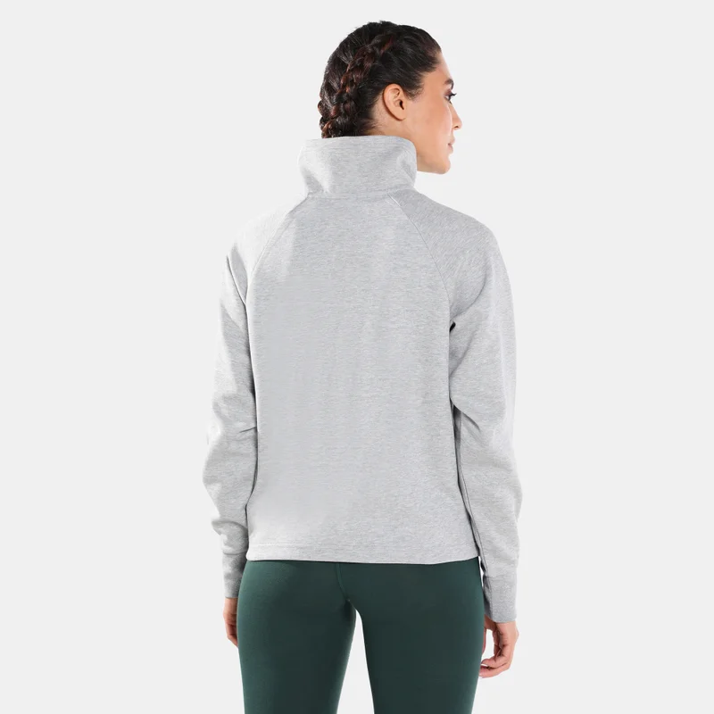 نايكي تيشيرت سبورتسوير تك فليس بربع سحاب للنساء