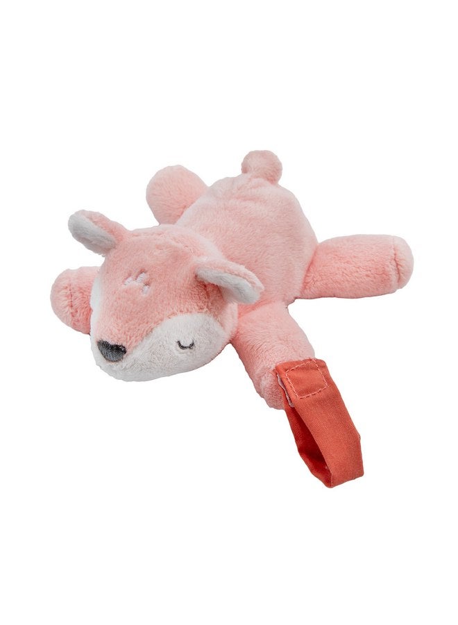 Kids Preferred Carter's Fawn Plush Rattle with Loop Teether for Infants and Babies  - Image 1