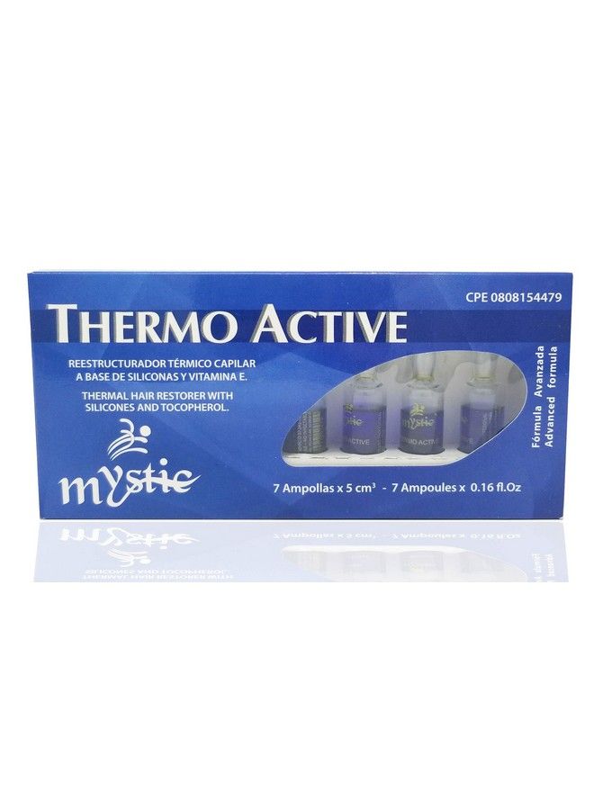 Kleravitex Mystic Thermo Active Hair Ampoule Exceptional Shine And Softness With Silicones And Vitamin E (Tocopherol) (Pack Of 7) - Image 2
