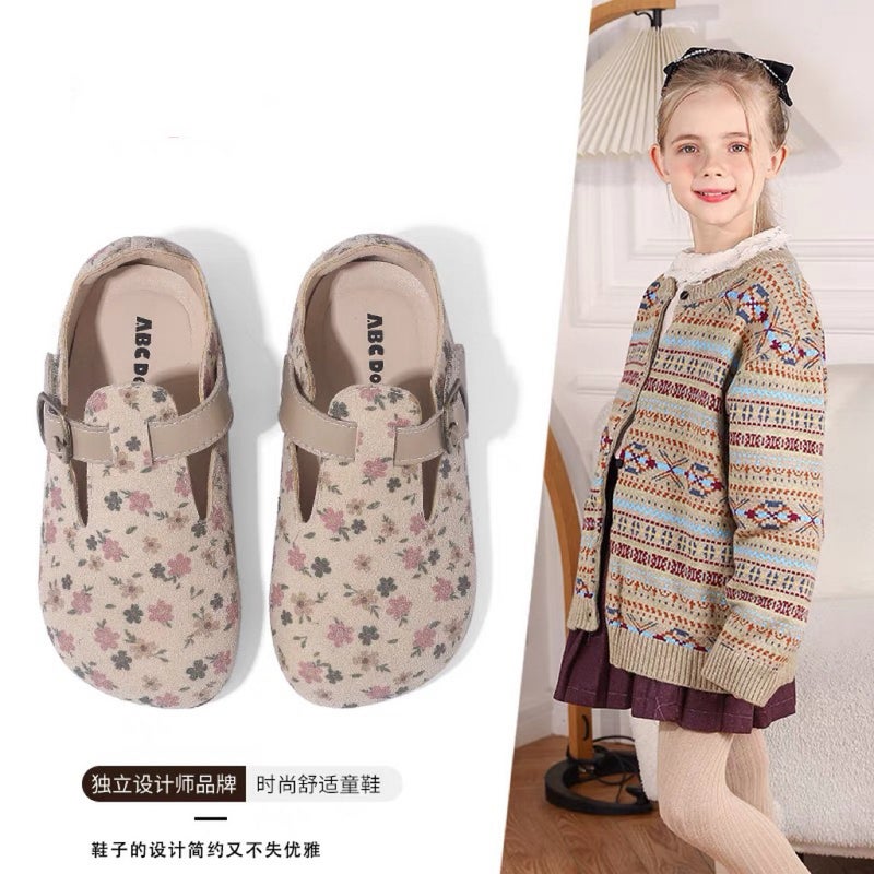 Canyze Girls Small Leather Shoes 2024 Autumn New Pastoral Style Princess Shoes Sweet Cute Children'S Shoes - Image 2