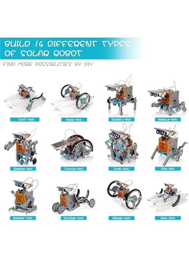 DURKU Solar Robot Kit - Educational STEM Science Toy for Kids 8-12 Years Old - Image 2
